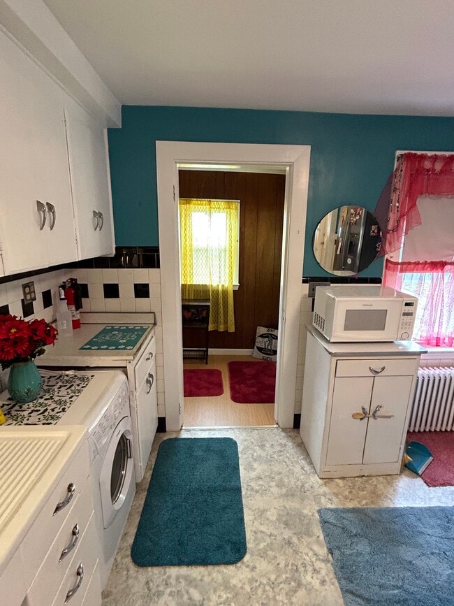 Cabinet being roomed for dishwasher - 34 Rose Hill Rd
