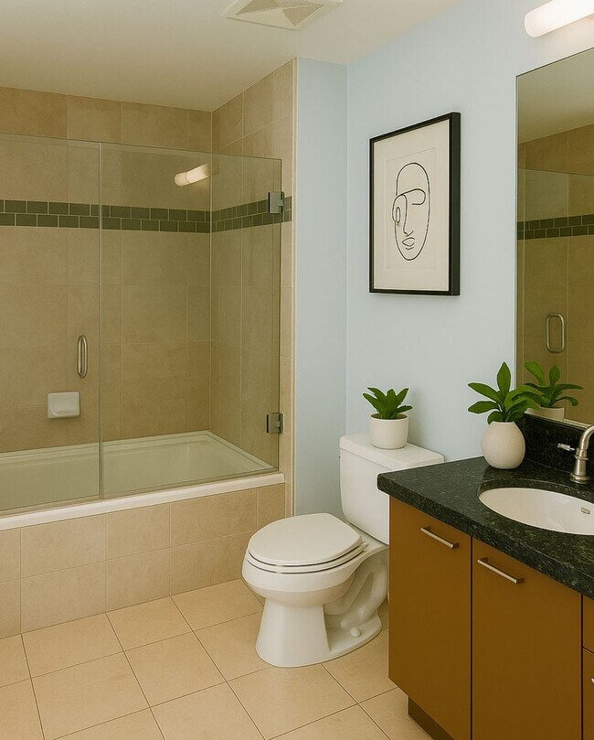 Building Photo - Newly updated features! 1 bedroom, 1.5 bat...