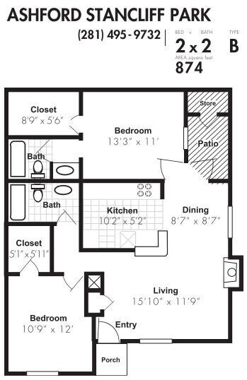 Floorplan - Ashford Stancliff Park