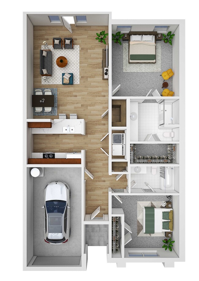 Floorplan - Nandina Way Townhomes