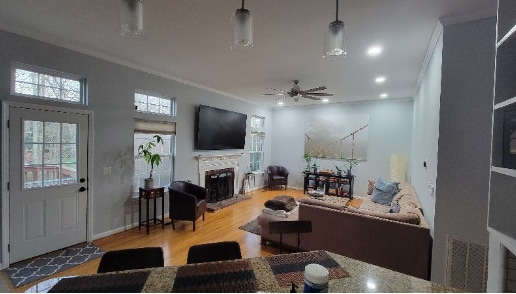 Living Room - 11632 Long Forest Dr