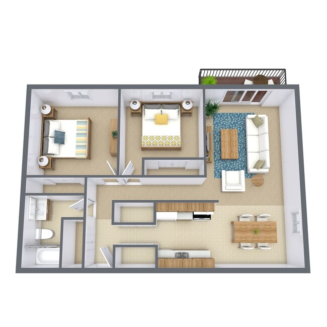 Floorplan - Barrette Arms