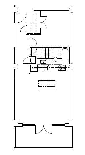 1BR/1BA - Chesapeake Lofts