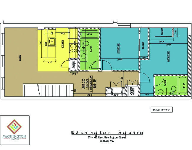 Floorplan - Washington Square