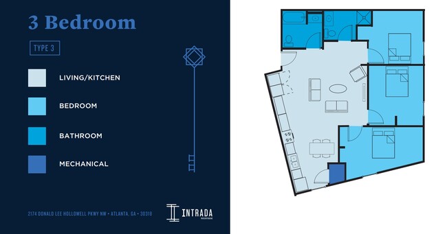 Floorplan - Intrada Westside Apartments
