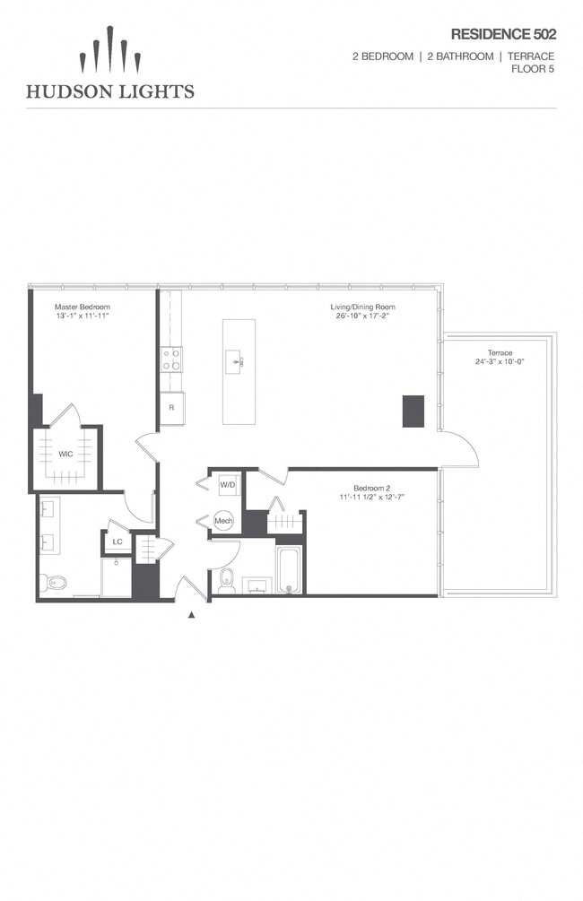 Floorplan - Hudson Lights