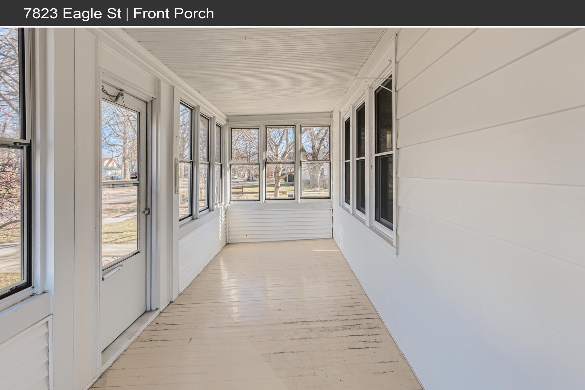 Front Porch - 7823 Eagle St