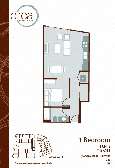 Floorplan - Circa Green Lake Apartments