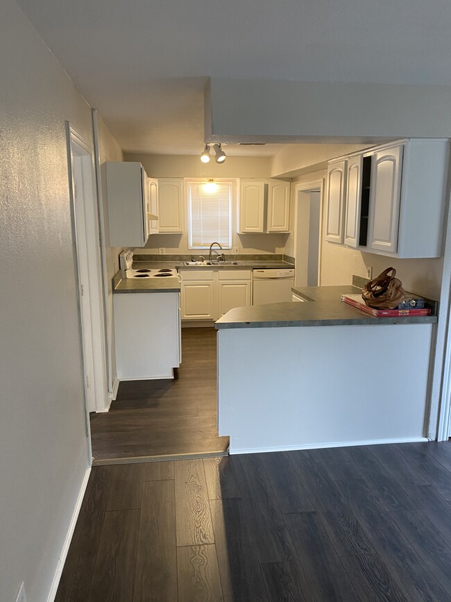 Open kitchen into dining room - 1227 W Walker St