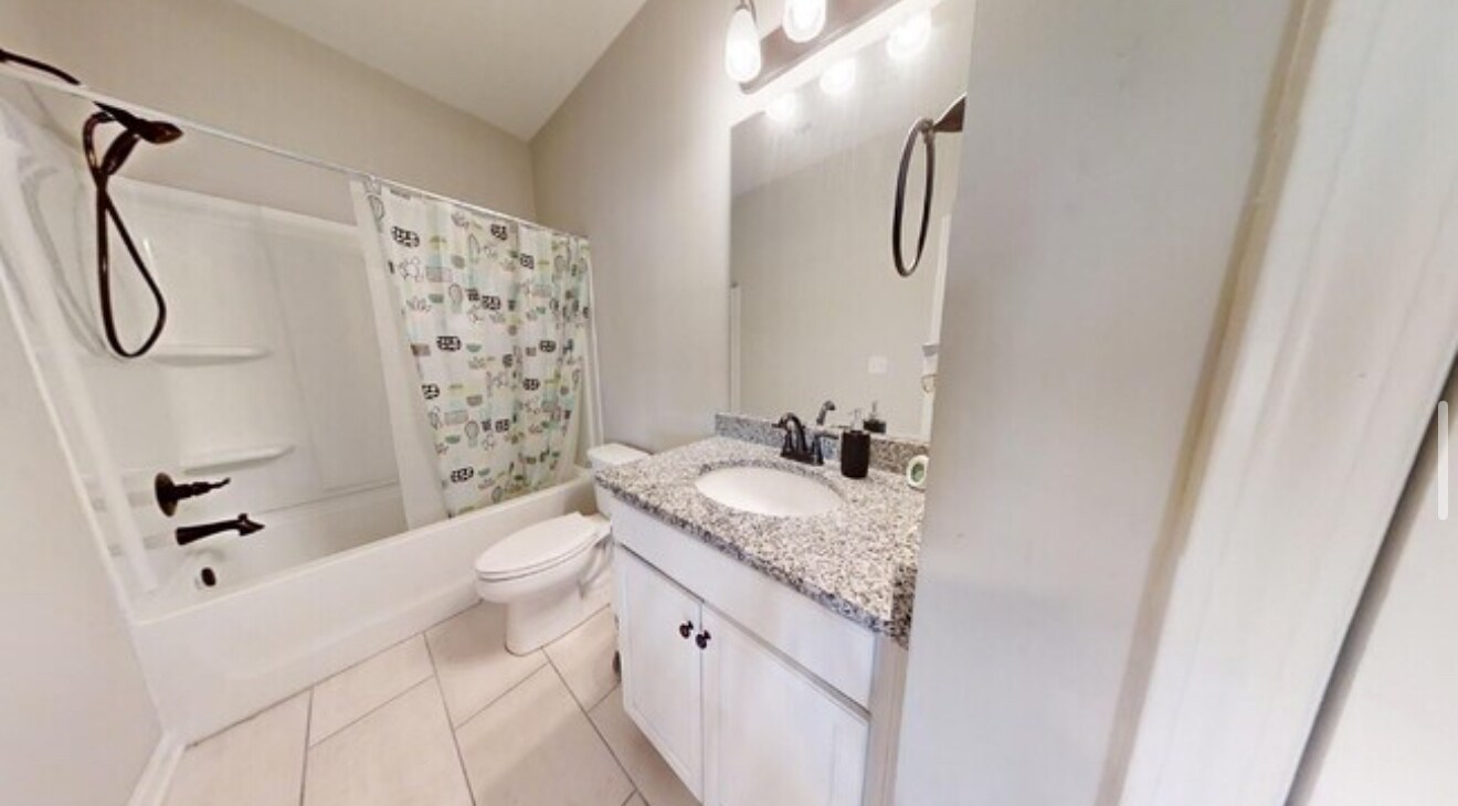 Downstairs full bathroom - 2101 Forrest Cv