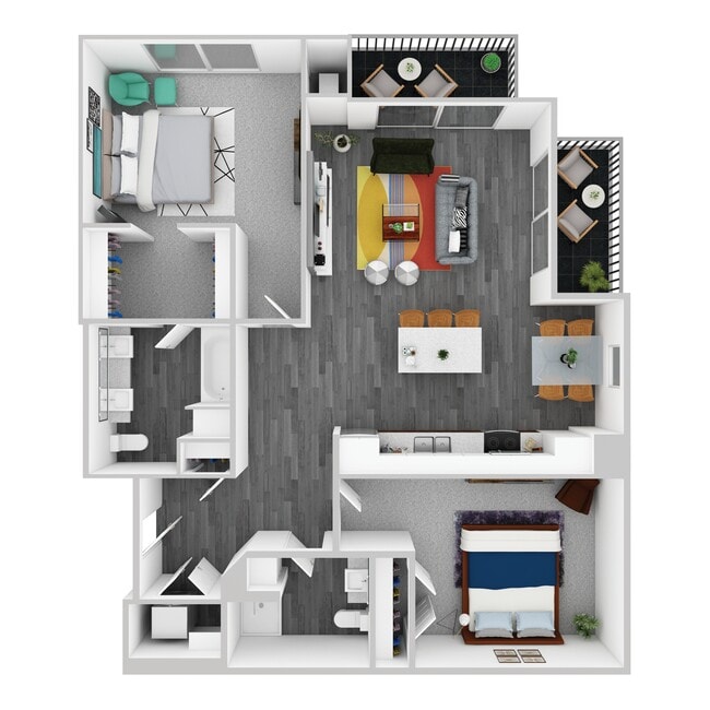 Floorplan - Parker Station Flats