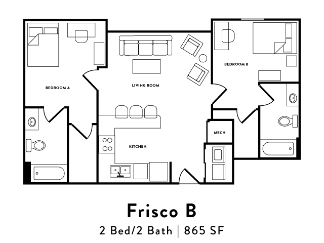 Floorplan - Point at Ames