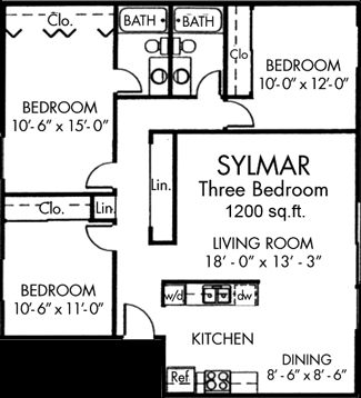 Floorplan - Fountains in the Green