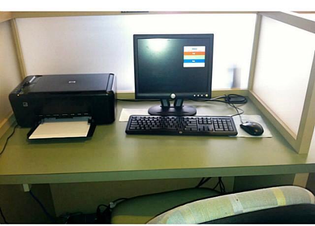 Business center in clubhouse - 704 Bristol Village Dr