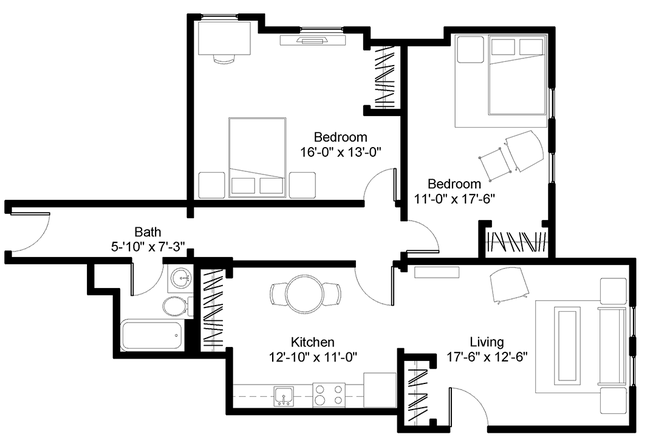 Floorplan - The Wardsworth