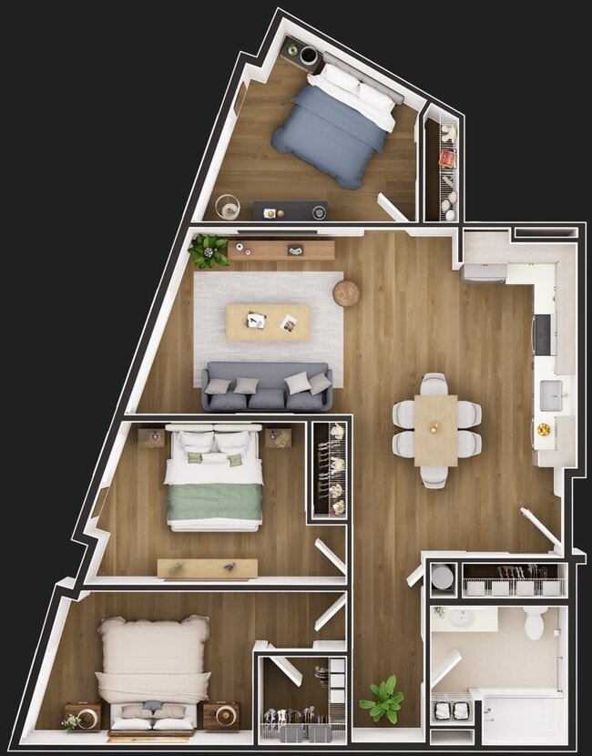 3 Bedroom - Connection Angle Lake
