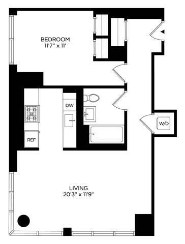 Floorplan - Lincoln at Bankside