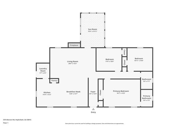 Building Photo - Spacious 3BR Brick Home in Hephzibah, GA