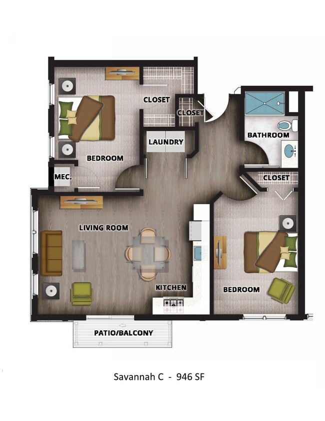 Floorplan - Oakmont Senior Community