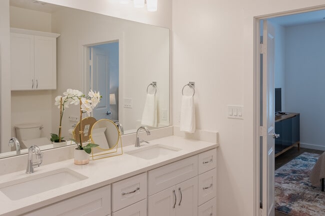 Beautiful master bath with double vanity and sprayer faucets! - 3723 116th St