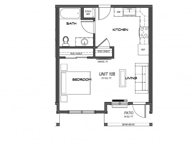 Studio Building 2 - Skyles Apartments