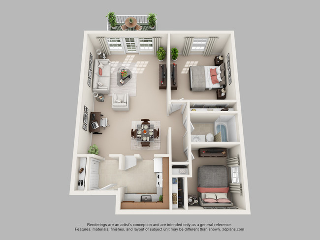 Floorplan - The 31st Street Apartments