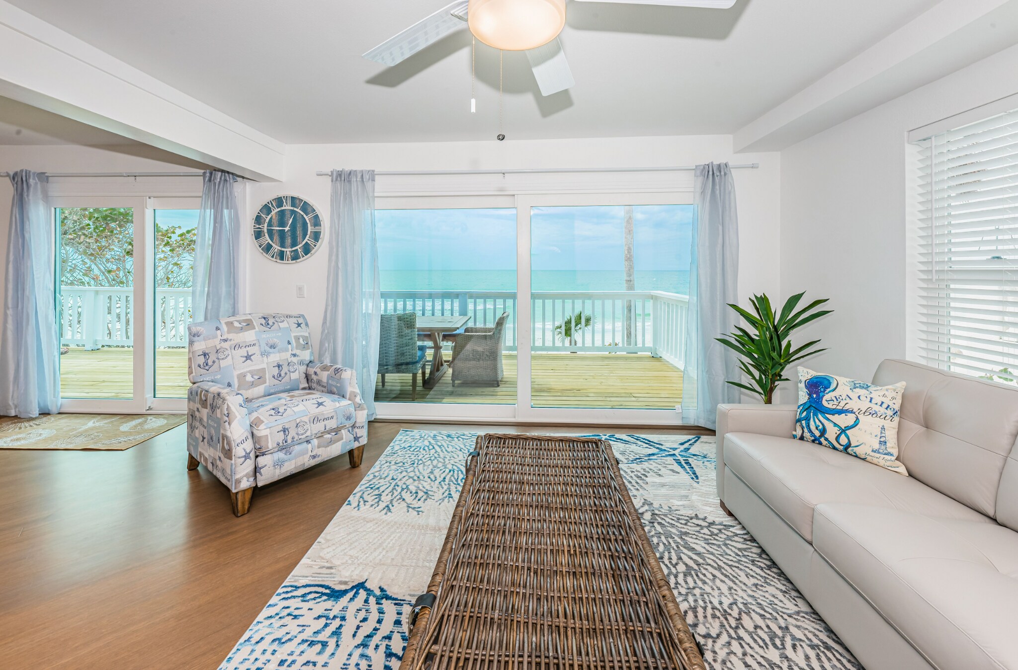 View from Living Room - 8432 W Gulf Blvd