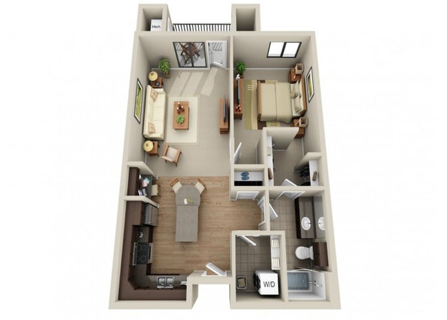 Floorplan - Dakota Commons Apartment Homes
