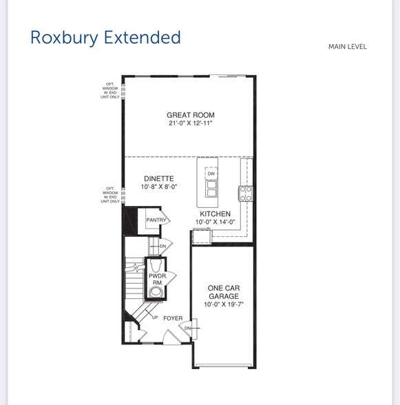 Lower level floor plan - 211 Pryor Dr