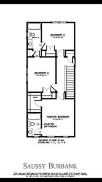 Floorplan - 2nd floor - 133 Kensington St