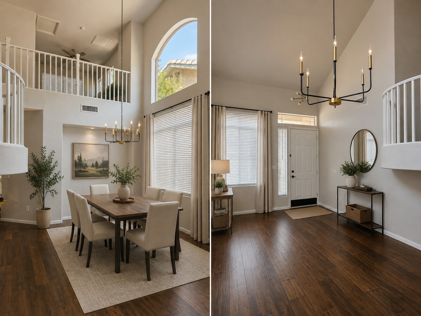 Downstairs Dining / Entry Idea - 20408 N 70th Dr