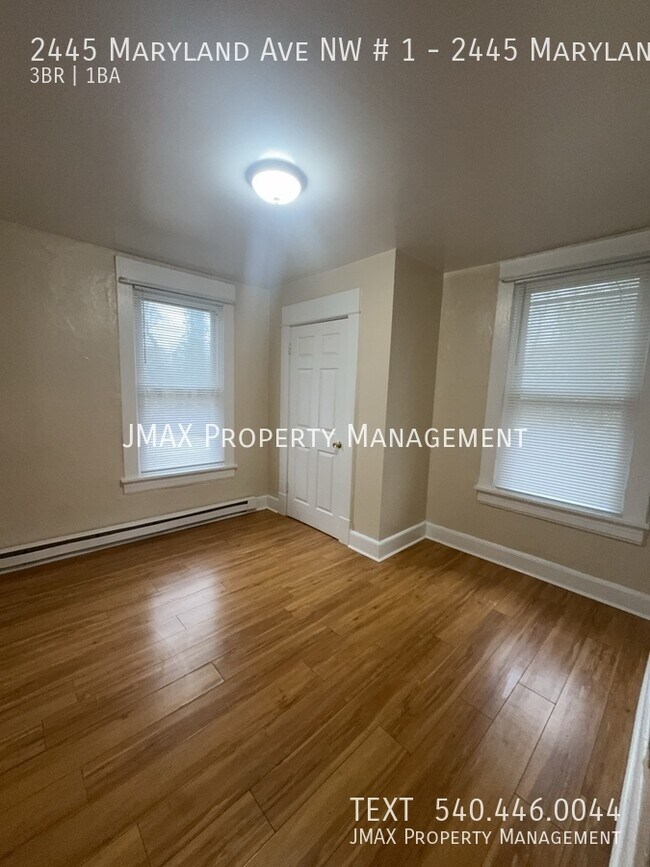 Building Photo - 2445 Maryland Ave NW