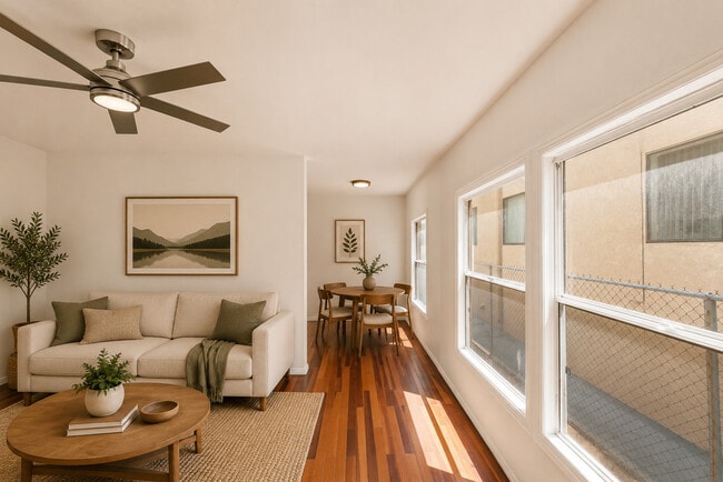 Living Room and Dining Nook - 1427 N Kingsley St