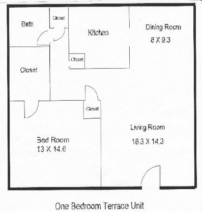 1BR/1BA - Normandy Hill Apartments