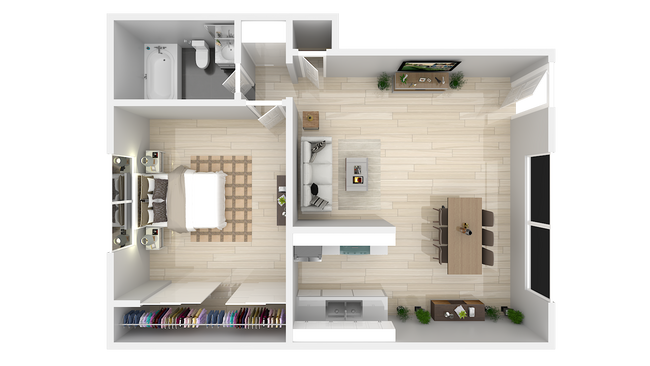 Floorplan - The Arches Apartments