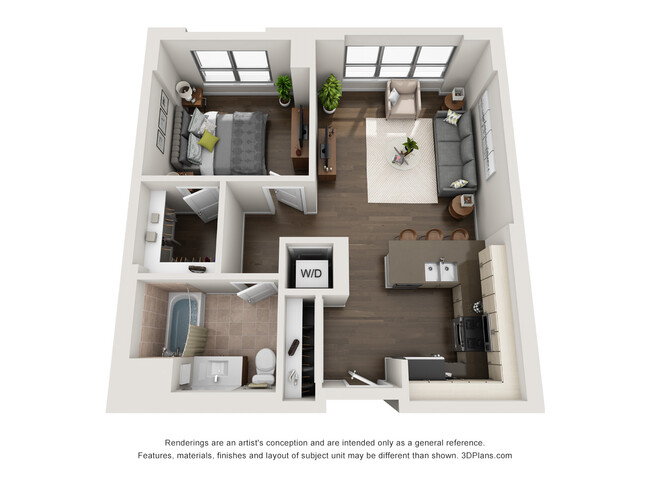 Floorplan - The Madison at Racine