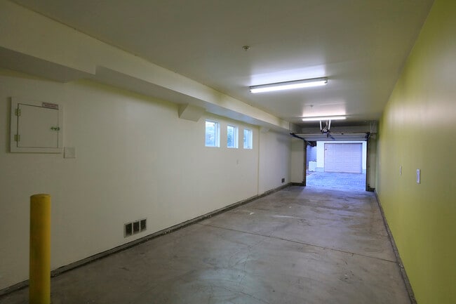 Garage Interior Looking Towards Central Motorcourt - 741 Wilcox Ave