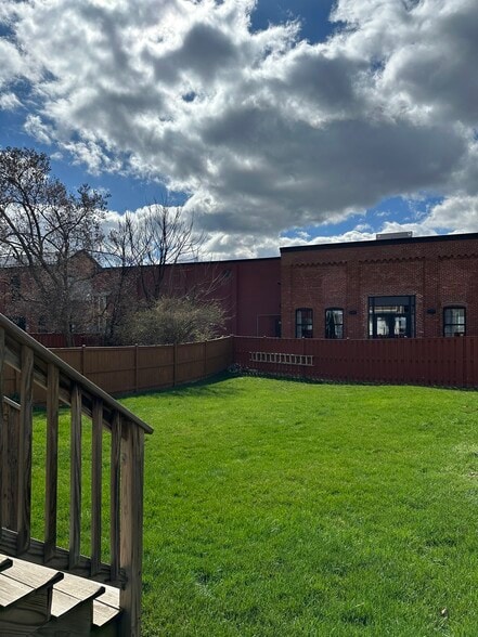 shared backyard - 316 East Patrick Street