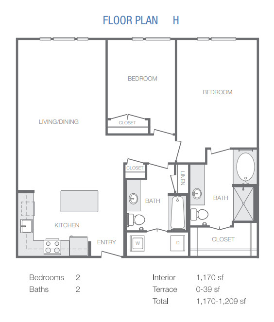 Floorplan - Park Avenue Lofts