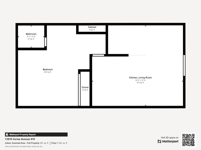 Floorplan - 13916 Cerise Ave.