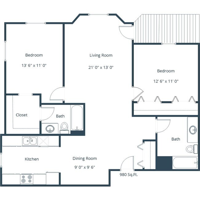 Floorplan - Sunwood Apartment Community