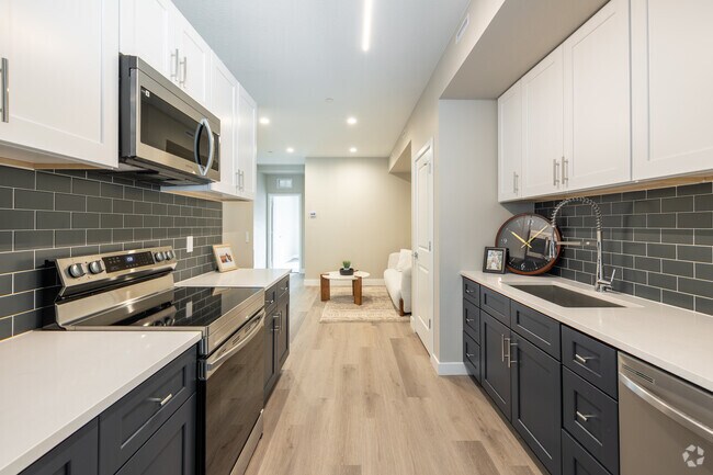 2BR, 2.5BA - 1,542SF - Kitchen - South Broadway Station Townhomes