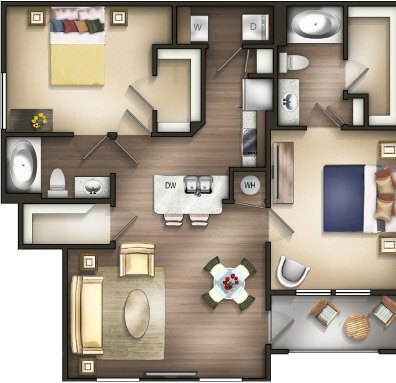 Floorplan - Creekside at Providence