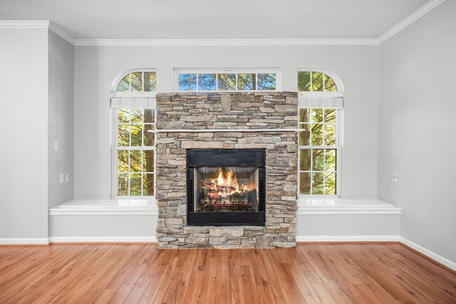 Gas fireplace - 3002 Greystone Pt