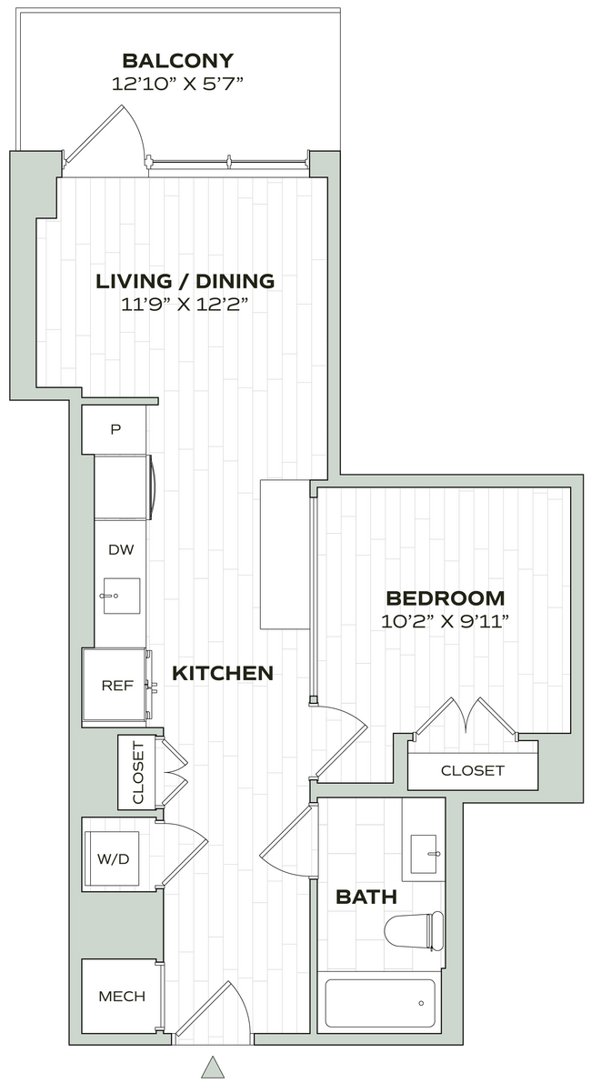 Floorplan - Alula at Bridge District