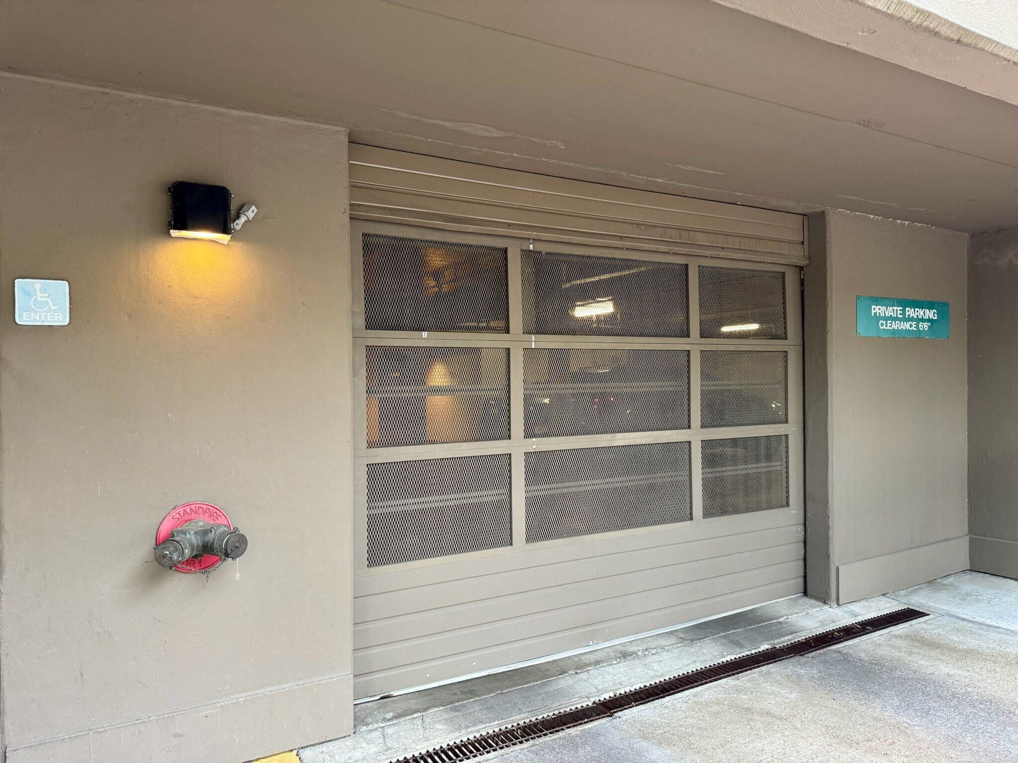 Secure parking garage with easy, direct access from the street - 2145 Dexter Ave N