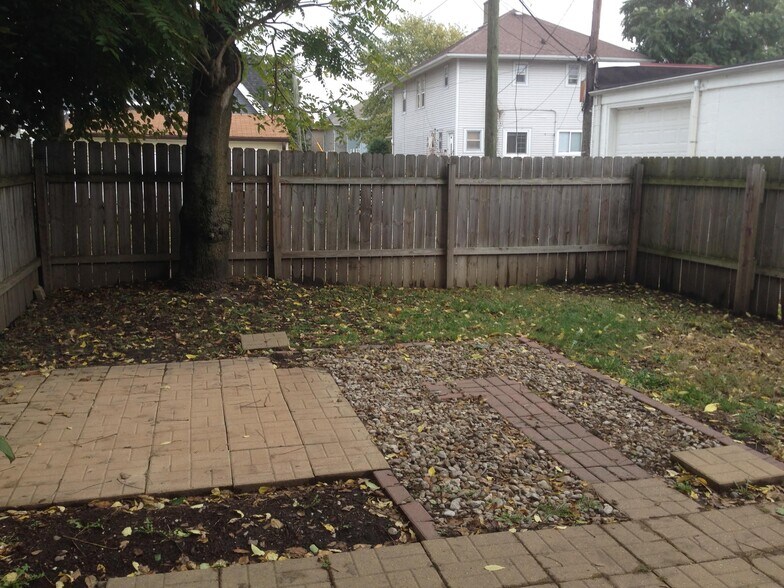 Fully Fenced Backyard - 17 N Randolph St