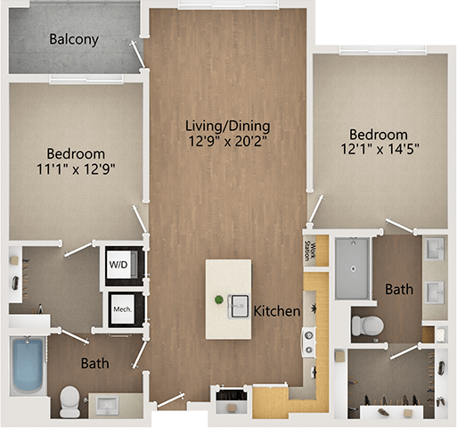 Floorplan - The Avalyn