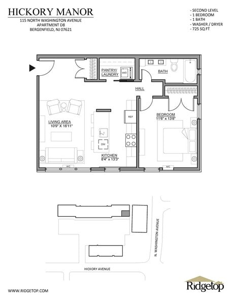 Interior Photo - Hickory Manor: In-Unit Washer & Dryer, Heat, Water & Gas Included, Fitness Center, Sauna, and Bar...