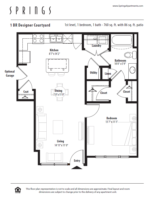 Floorplan - Springs At Weber Road